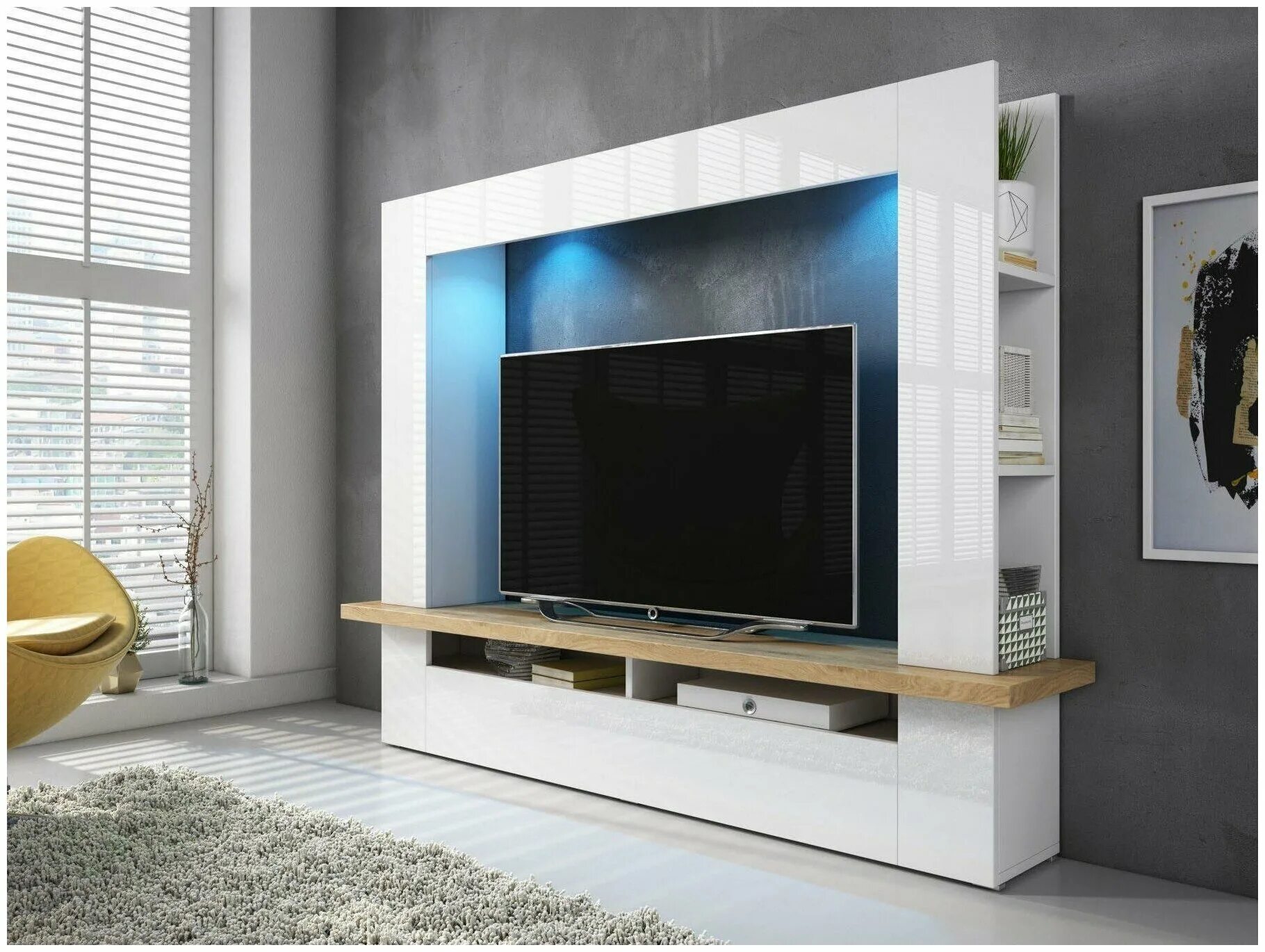 стенки для больших телевизоров. стенка под телевизор. стенка для телевизора в гостиную. современная стенка для телевизора. стенка модика led.