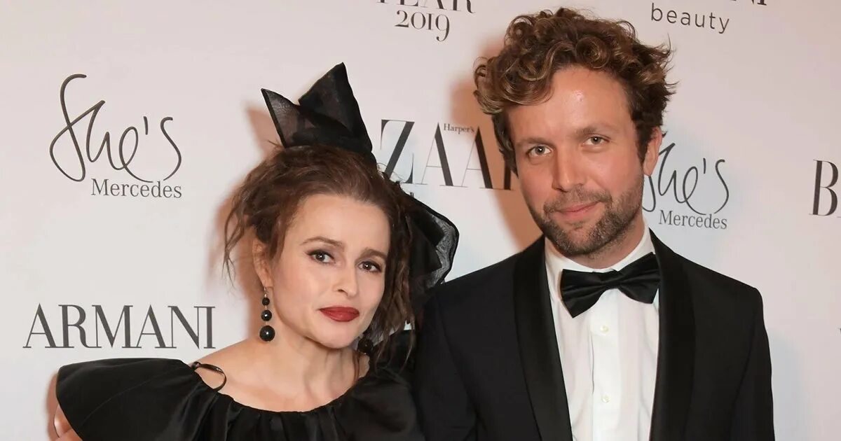 С кем встречается хелена Helena Bonham Carter & Boyfriend Rye Dag Holmboe Make Rare Appearance Walking Th