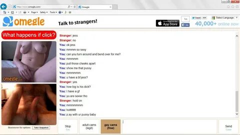 Omegle naked women.