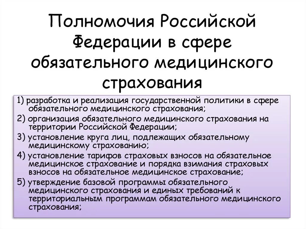 Омс является тест. Полномочия РФ В сфере ОМС. Полномочия фонда обязательного медицинского страхования РФ. К полномочиям РФ В сфере ОМС относятся. Полномочия РФ.