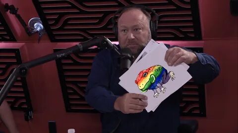 Gayfrog Alex Jones 2020 Joe Rogan Experience Podcast Appearance.