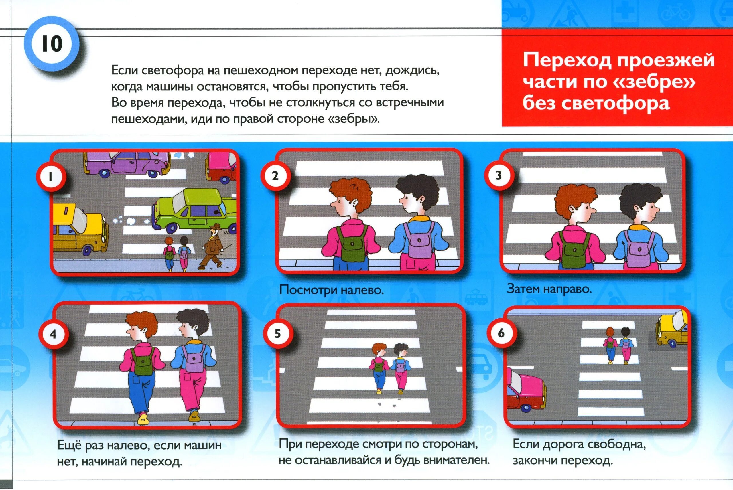 Алгоритм перехода дороги по пешеходному переходу. ПДД для детей. Плакат ПДД для школьников. Правила дорожного движения для школьников.