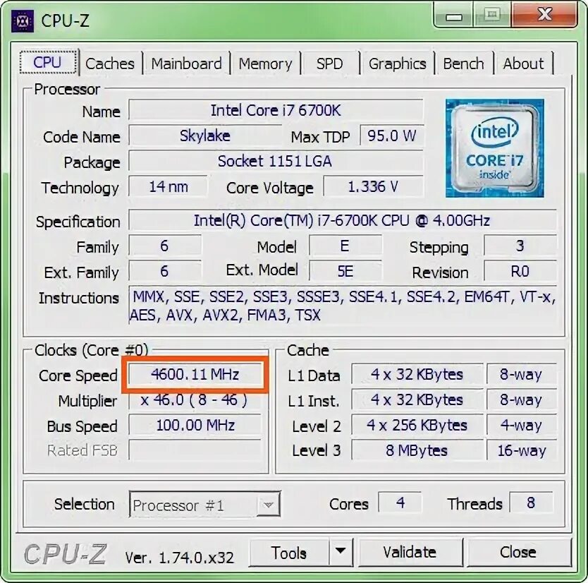 Процессор 60 градусов. Intel Core i7-6700 CPU-Z. I7-640m CPU Z. Intel Core i7 13700k CPU Z. Нормальная температура процессора i7.