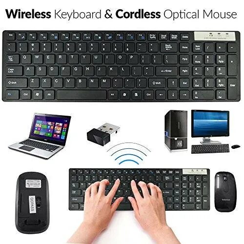 Как подключить беспроводную клавиатуру без. 2,4 ghz keyboard and mouse combo. подключить клавиатуру к ноутбуку. подключить клавиатуру беспроводную. подключить беспроводную клавиатуру к компьютеру.