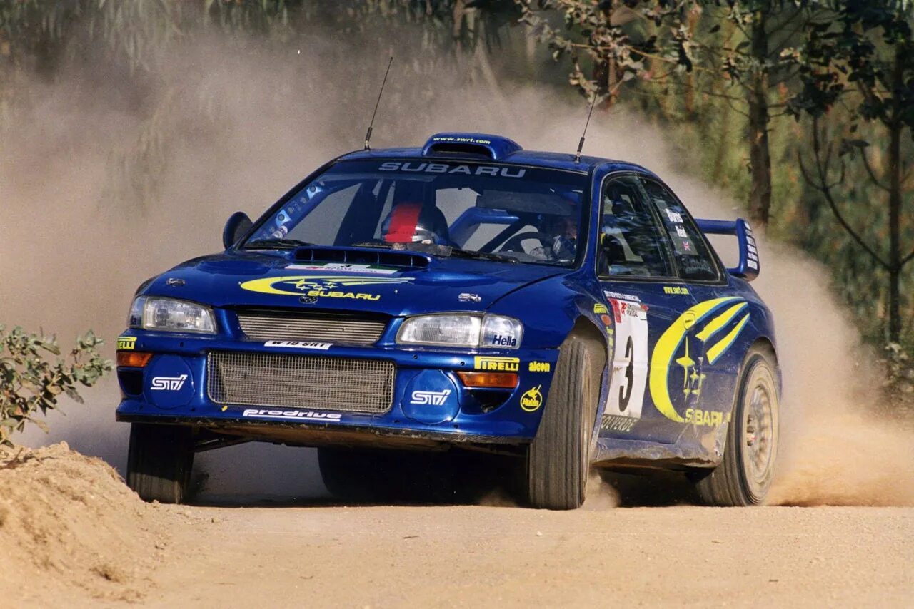 Ралли 2000. Subaru 1993 Rally. Subaru Impreza WRC Richard Burns.