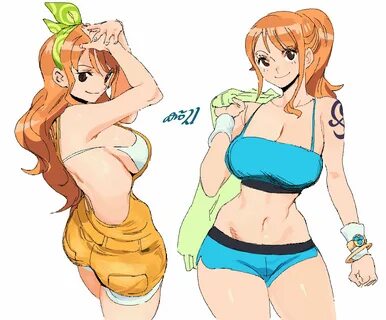 nami (one piece and 1 more) drawn by whoopsatro Danbooru.