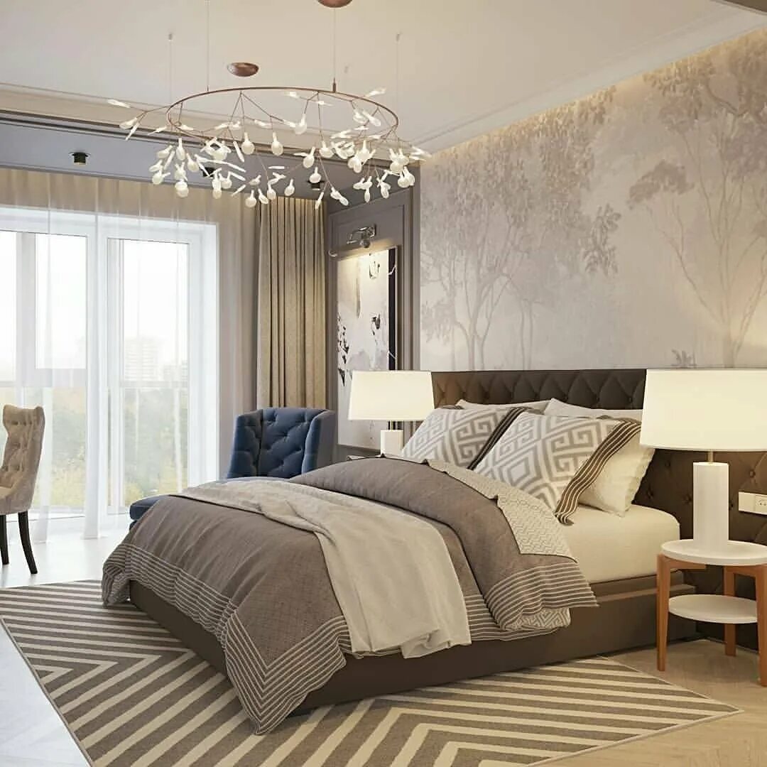 Спальня в светлых тонах. Спальня в серо бежевых тонах. Спальня в серо бежевых тонах. Спальня в серо бежевых тонах. Бежевый интерьер спальни.