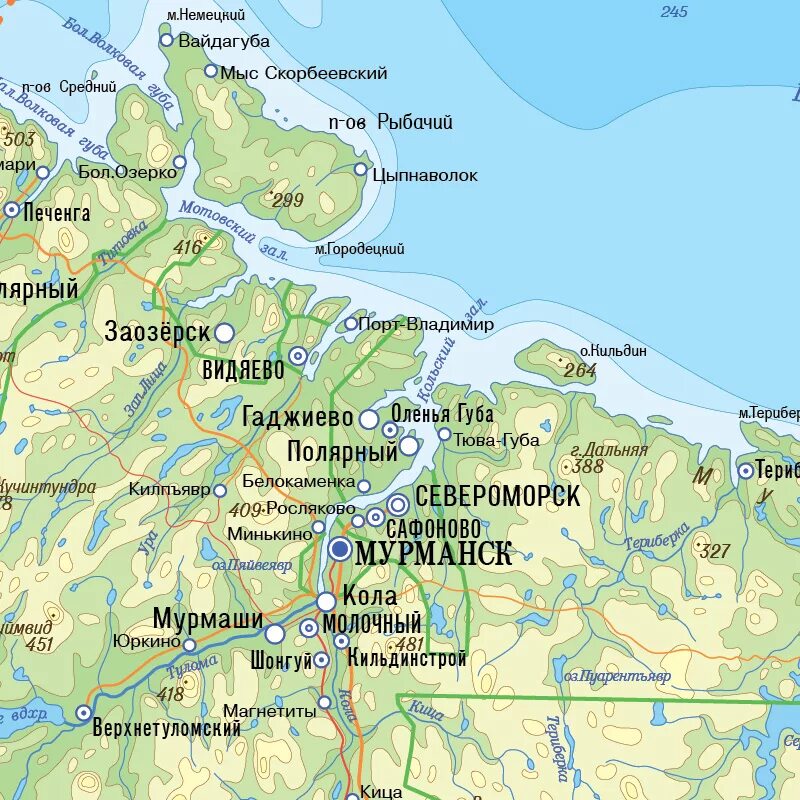 Где находится северный полуостров. Река Йоканьга Кольский полуостров на карте. Карта Мурманской области. Мурманская область карта с городами и поселками поселки. Арта Мурманской области.