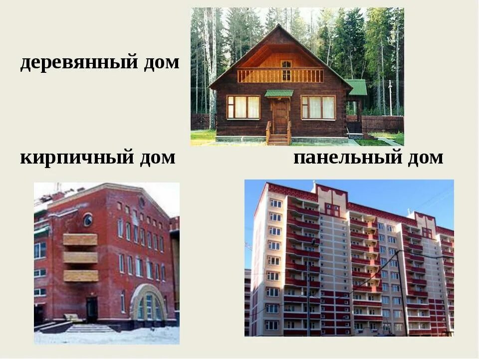Дом в городе минусы. Панельный дом или кирпичный. деревянный кирпичный и панельный дом. виды домов для дошкольников. дома деревянные кирпичные панельные.