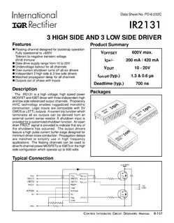 High side driver