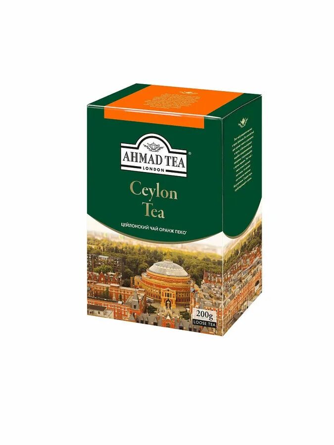 Купить чай пеко. Ahmad Tea Ceylon Tea Orange. Чай Ahmad Ceylon Tea 200 г. Чай Ахмад цейлонский оранж Пеко листовой 200 г. Чай Ahmad Ceylon Orange Pekoe, 100г.