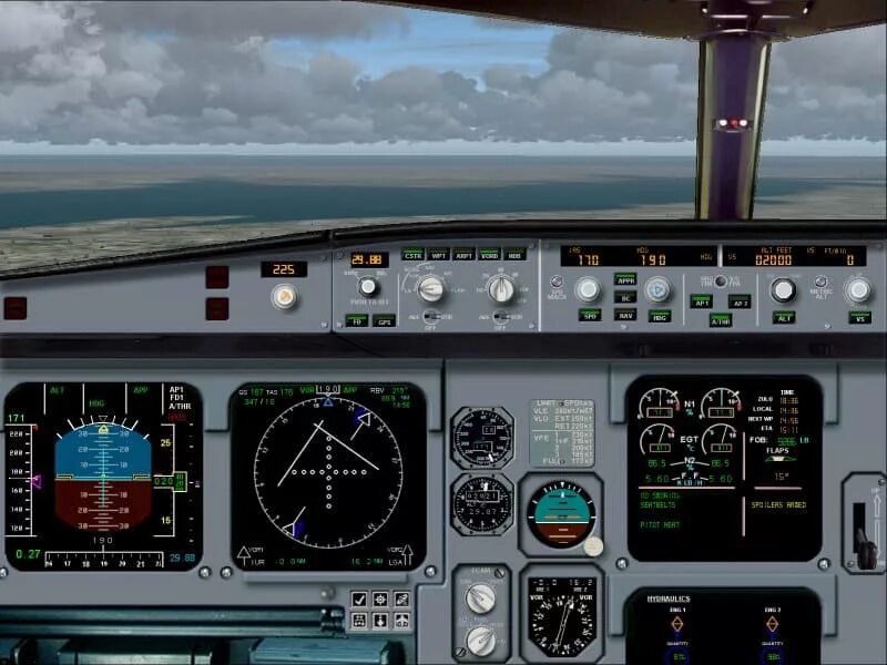 Flight simulator 2d