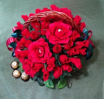 Букет из конфет розы