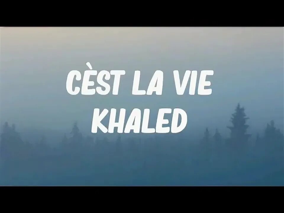 Khaled c est la. C&#039;est la vie халед. khaled c&#039;est la vie. khaled c&#039;est la vie clip.