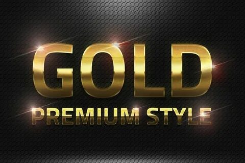 Gold style