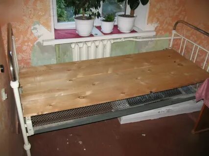 Кровать с панцирной сеткой