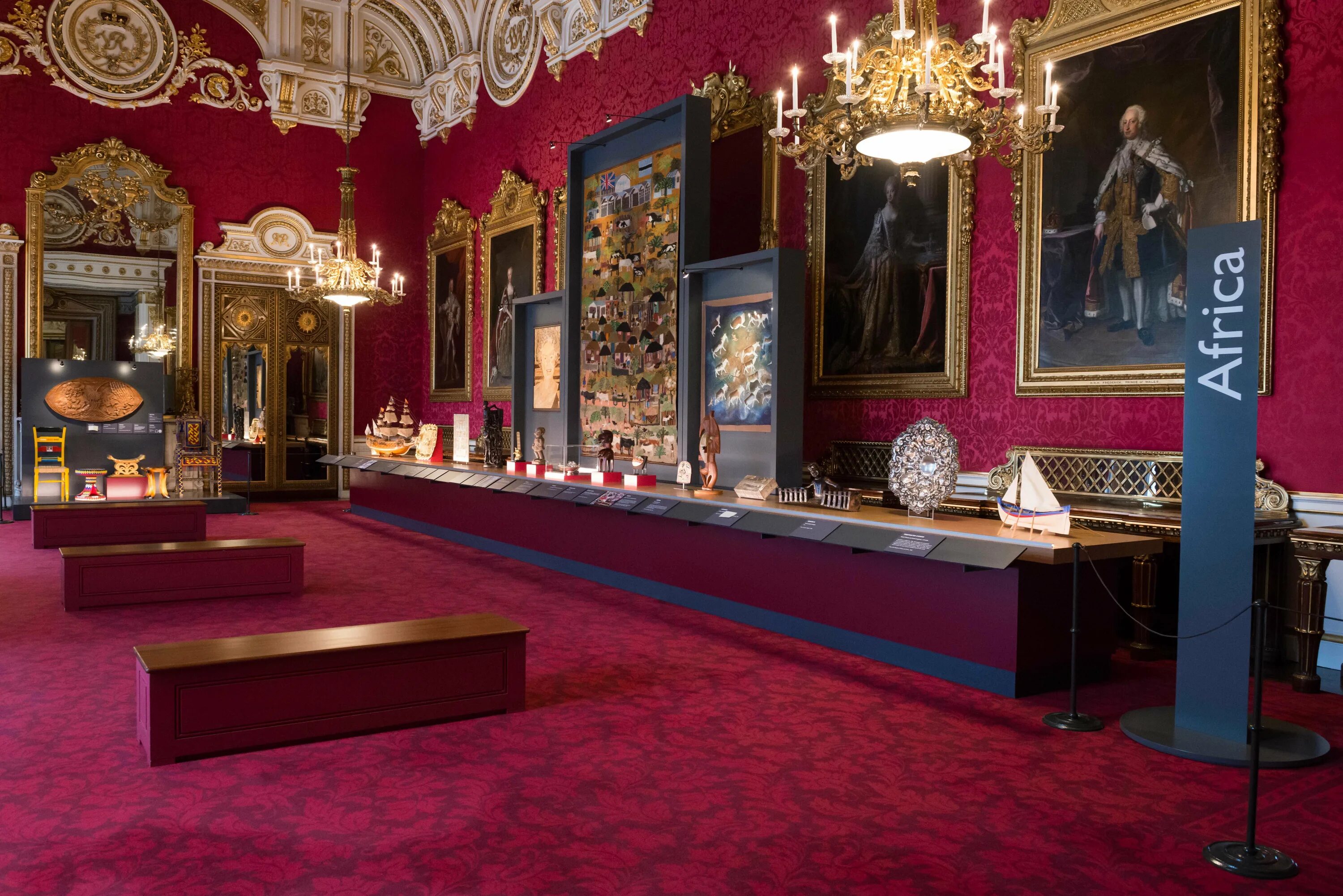 Buckingham palace was built for a king