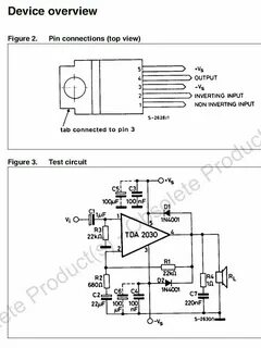 Tda2030 datasheet