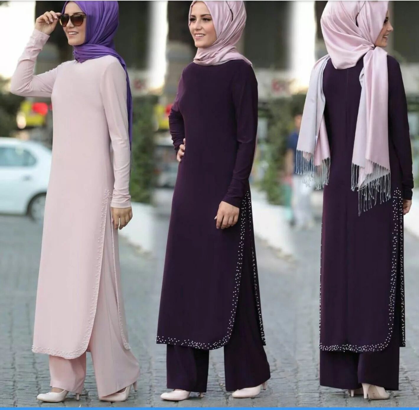 Сколько стоит мусульманский. Хиджаб двойка. Мусульманские платья двойки. Двойка мусульманская одежда женская. Платья для хиджаба двойка.