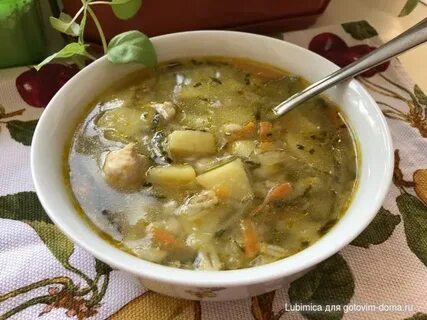 Рассольник с пастой