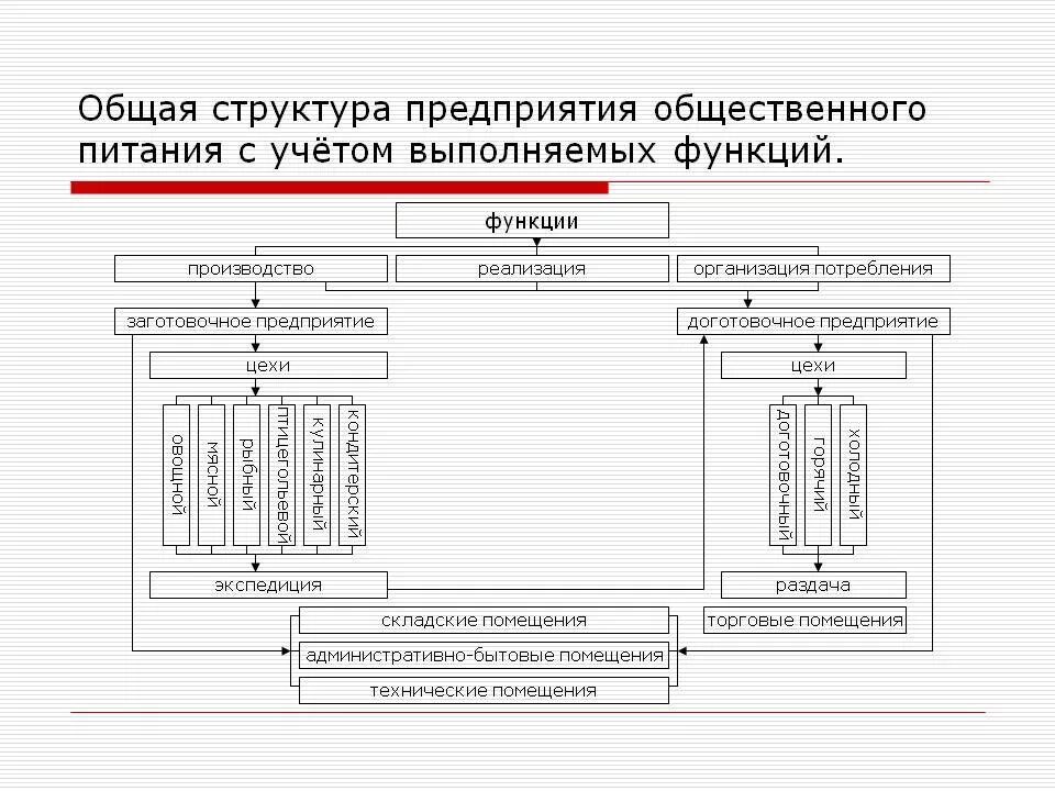 Управление общественным производством. Структура предприятия общественного питания. Схема организации производственных цехов. Схема производственной структуры предприятия общественного питания. Структура компании общепита.