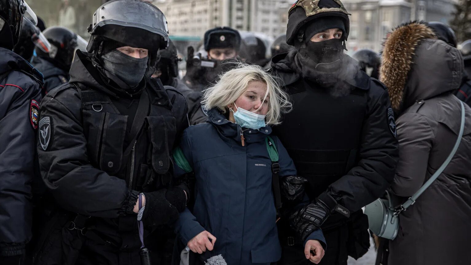 Акции арест. Митинг 23 января 2021 Новосибирск. Митинги 2021. Аресты большого количества людей.