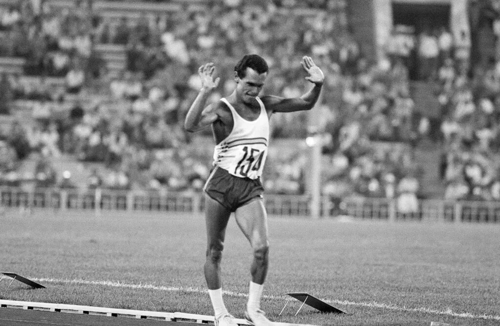 Испания летние олимпийские игры. Лёгкая атлетика на летних Олимпийских играх 1980. Мирус Ифтер.