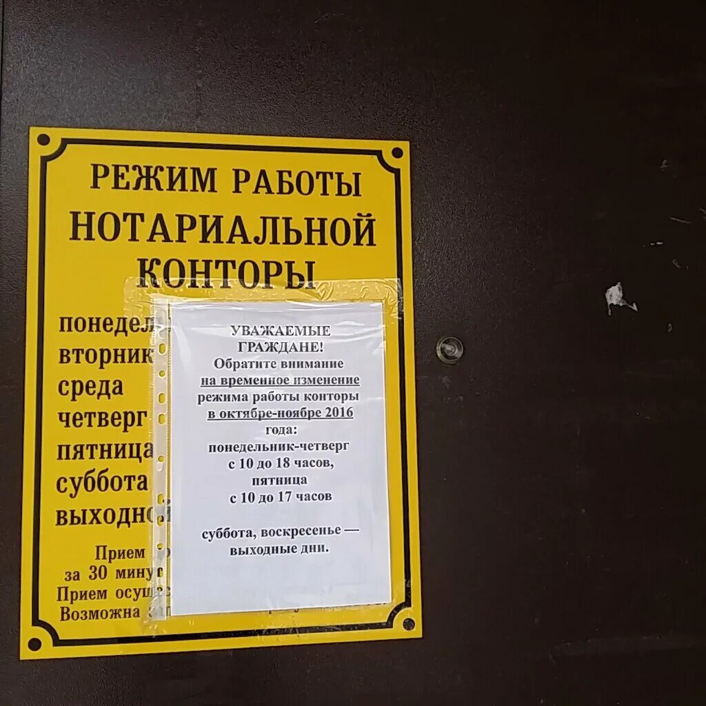 Нотариус щукино