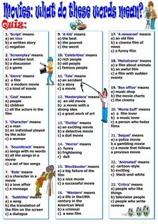 Types of exercises