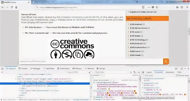 When browser