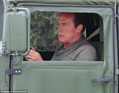 Шварценеггер едет