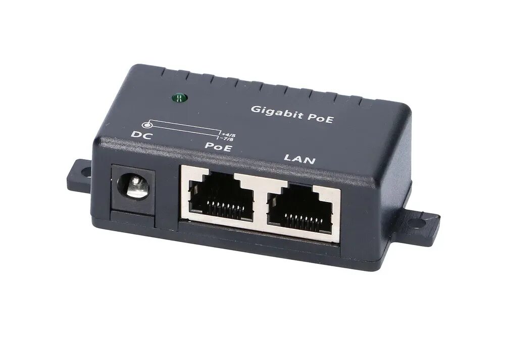 Poe 1 порт. Гигабитный POE-инжектор. Порт Gigabit lan rj4. Инжектор POE 24v Gbit. Lan POE переходник.