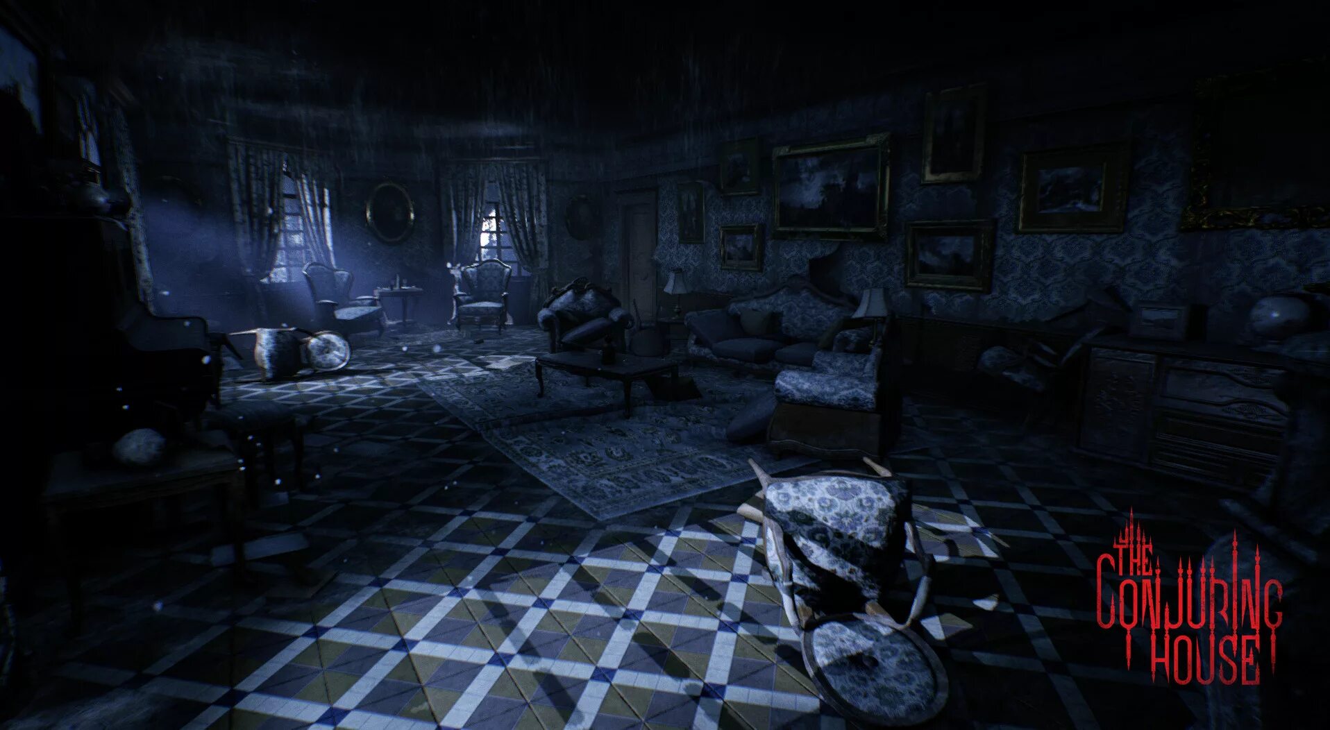 House horror game. Особняк из the Conjuring House. The Dark Occult игра.