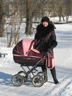 Детская коляска для зимы для новорожденных