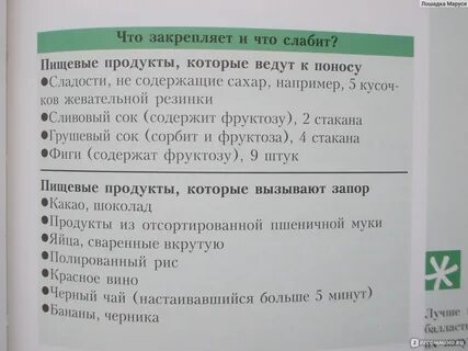 Сок крепит или слабит