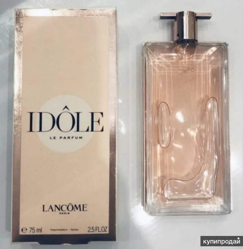 Аромат идол. Ланком Idole духи. Lancome Idole 75. Idole Lancome 100мл. Lancome Idole le Parfum 75 мл.