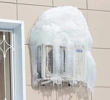 Кондиционер покрывается инеем