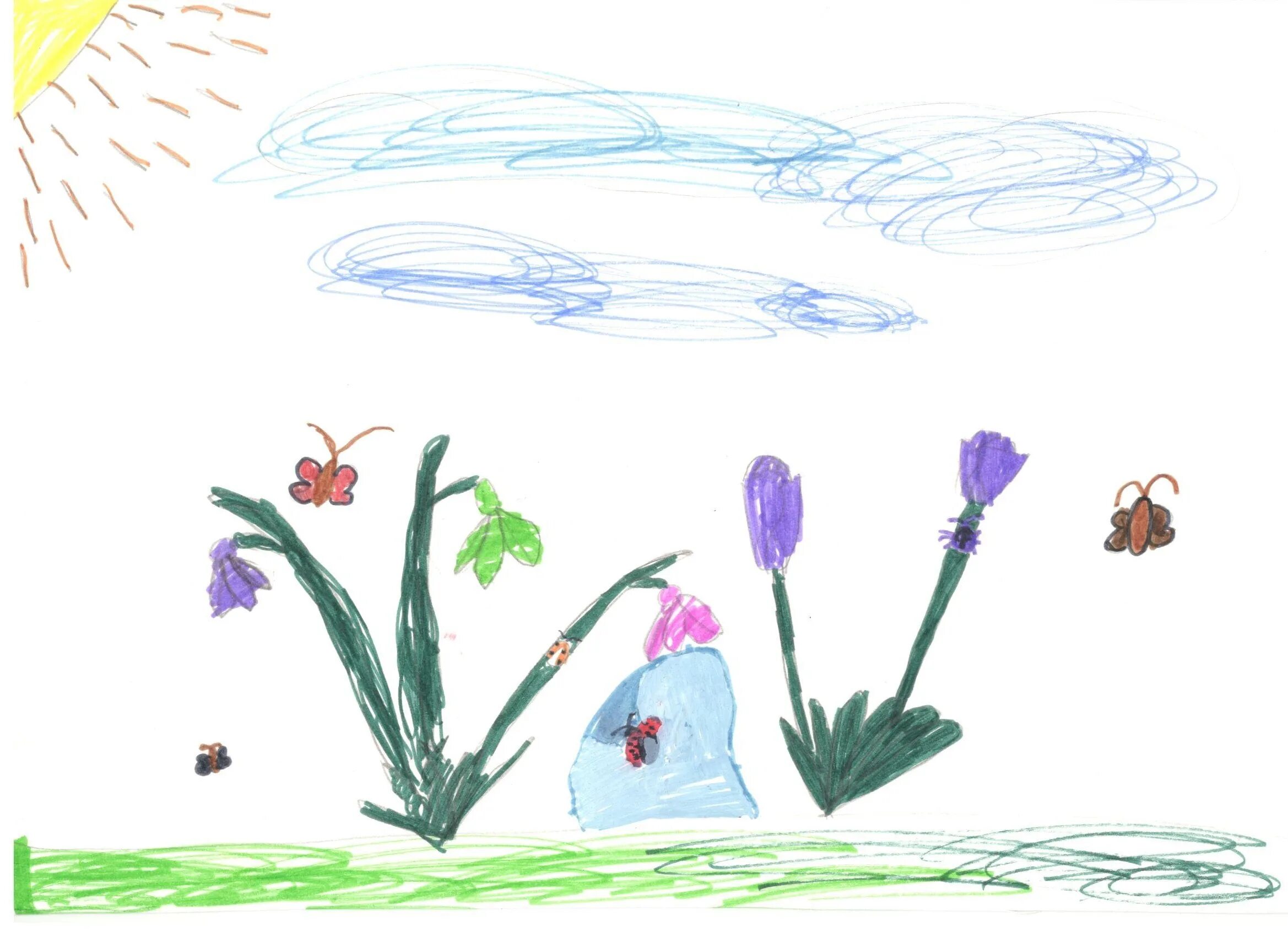 Изо первоцветы. Рисование первоцветы. Рисование с детьми первоцветы. Первые цветы рисунок. Детские рисунки первоцветы.