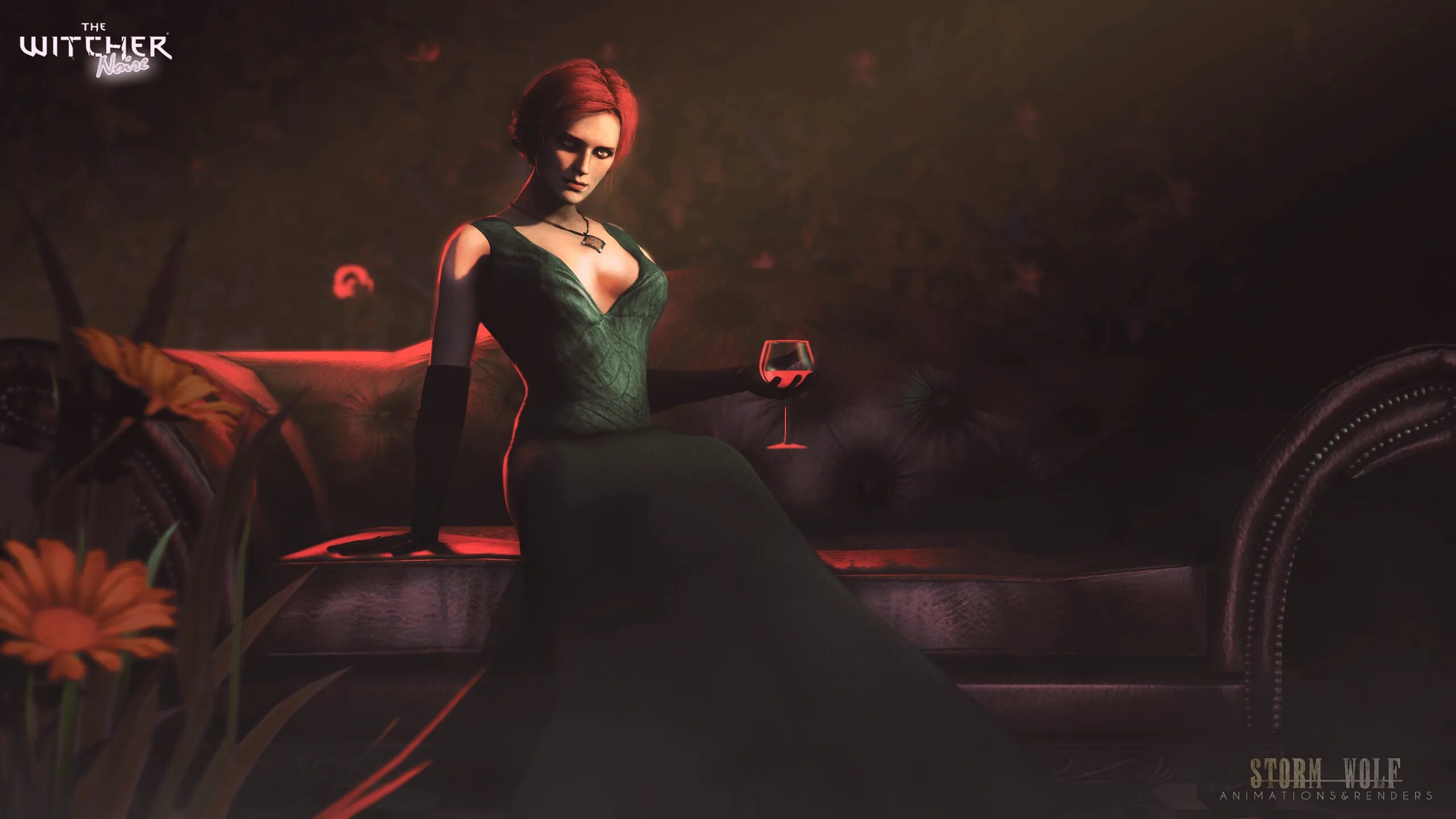 Witcher sfm. Трисс меригольд нуар. witcher 3 нуар. трисс меригольд нуар арт. йеннифер арт нуар.