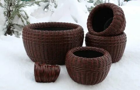 Корзины из полиротанга