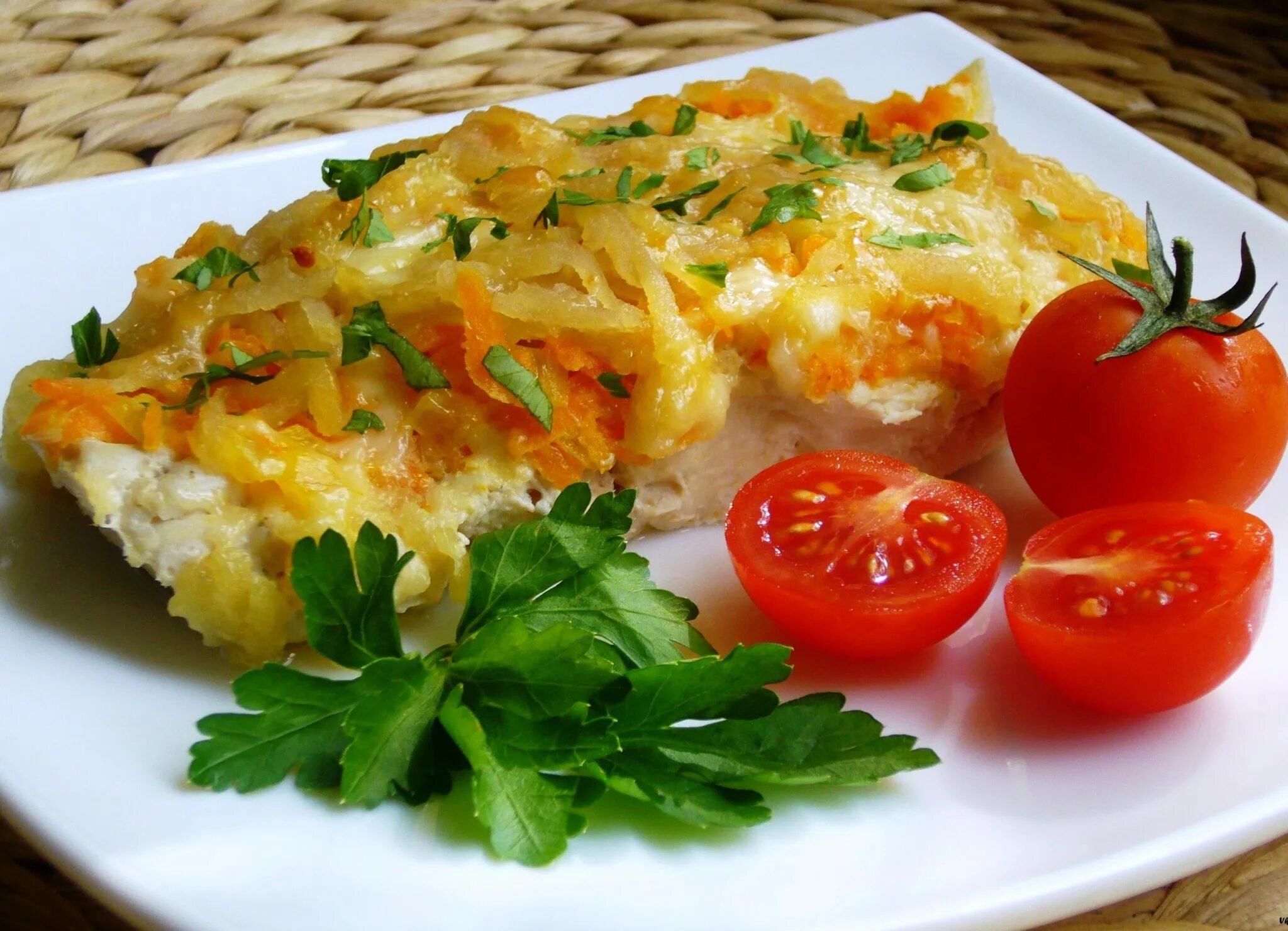 Рецепт минтая с сыром