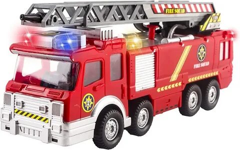 remote control fire truck that shoots water. 