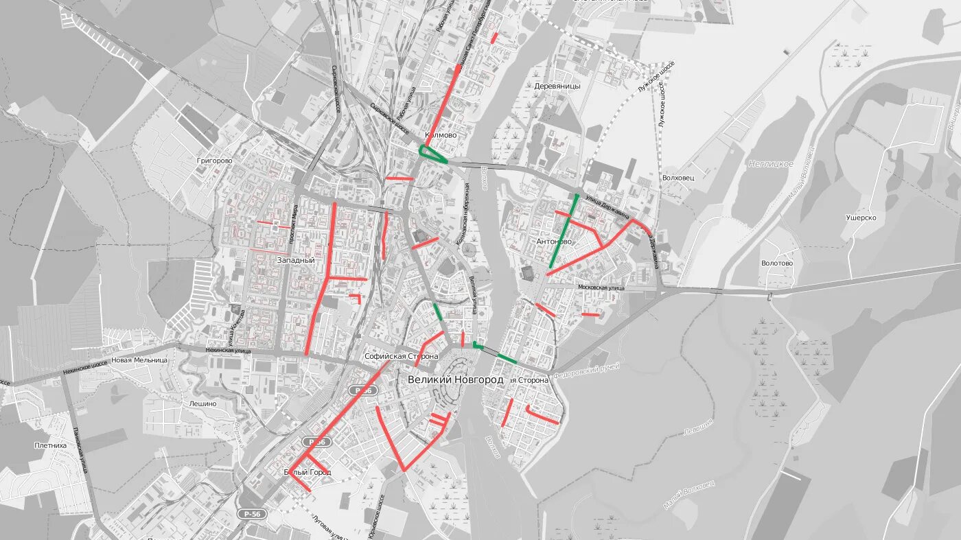 Улица Северная 2 Великий Новгород карта. Карта Великого Новгорода 2023. Карта дорог Великий Новгород. Ул Северная 2 Великий Новгород на карте.