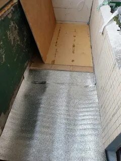 Утеплитель для пола на балконе