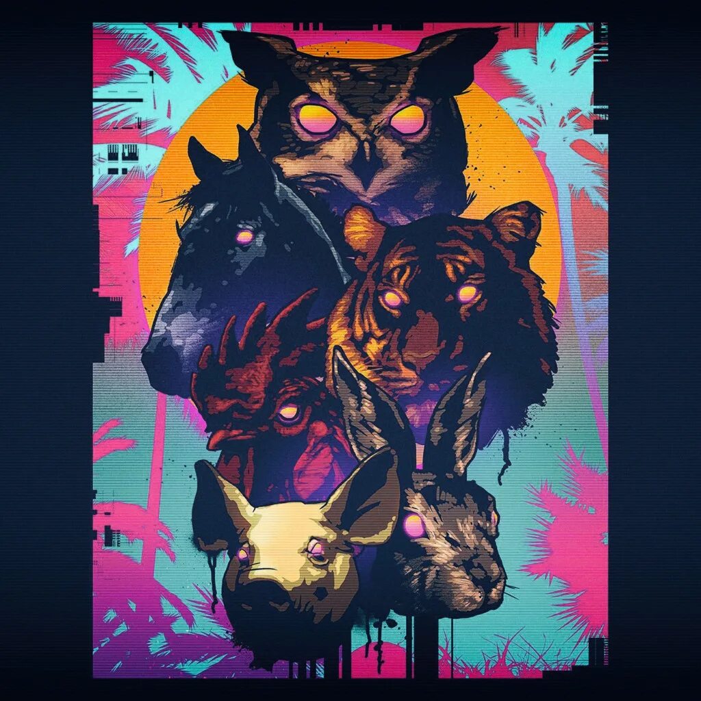 Hotline miami 3 real edition. Хотлайн Майами 3 Постер. Хотлайн Майами 2 тигр.