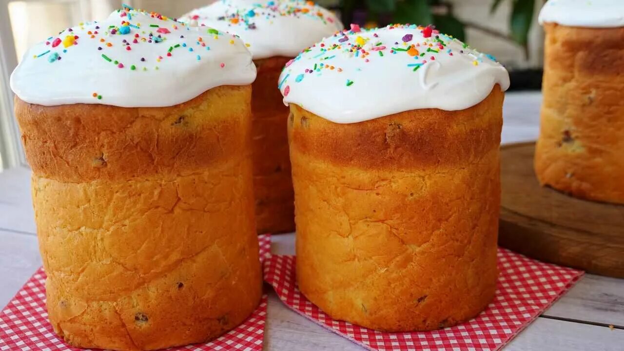 Как приготовить кулич быстро и вкусно. Тесто на куличи пасхальные.