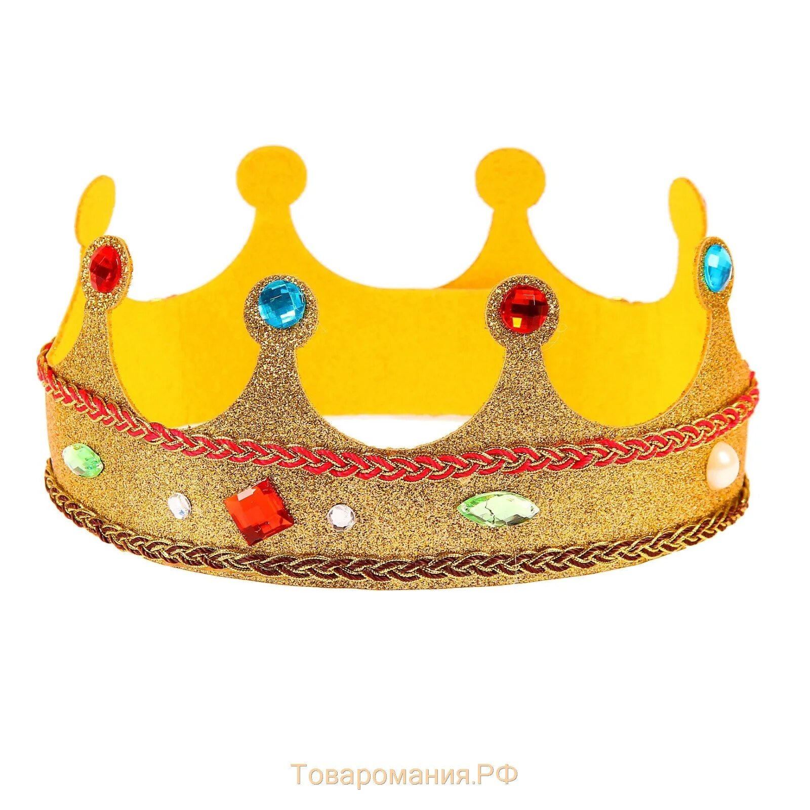 Купить корону хабаровск. Детские короны. Корона для садика. Короны для детского праздника. Золотая корона игрушечная.