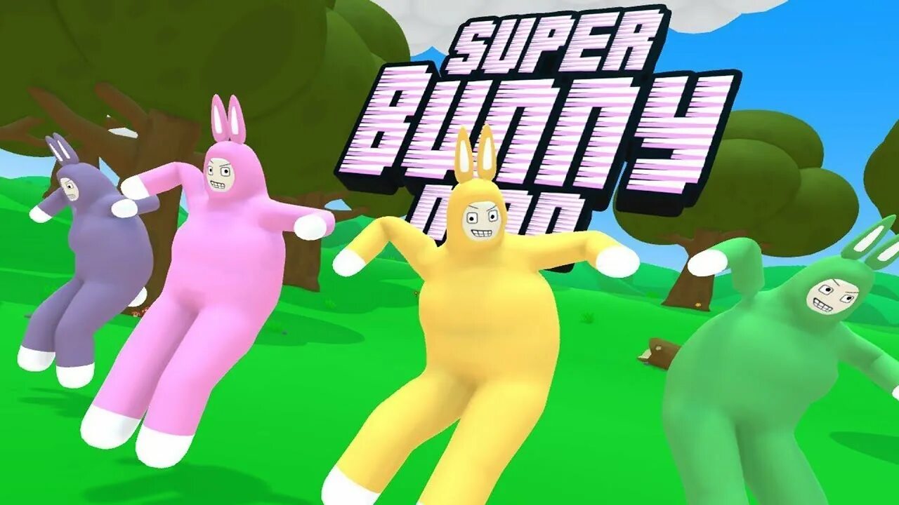 Titan bunny man. Банни Мэн игра. Супер бенни Мэн. Игра супер бани Мэн. Супер кролики игра.