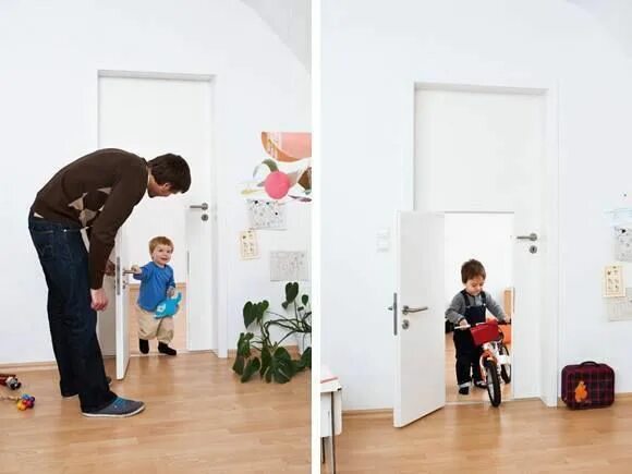 Make a to the door