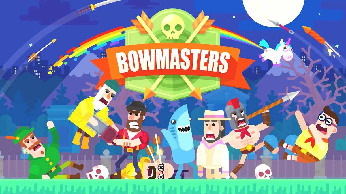 Игра видео мастер. Bowmaster. Bowmaster игра. Bowmaster картинки. Игра 2 Bowmaster.